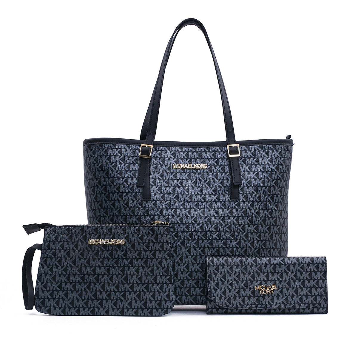 MICHAEL KORS BOLSA, NECESSAIRE, CARTEIRA - (COMPRE 1 LEVE 3)