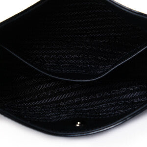 BOLSA PRADA BRUSHED CLEO PRETA