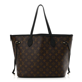 BOLSA LV NEVERFULL INSIDE OUT MONOGRAM PRETA
