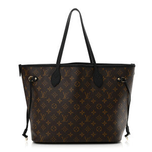 BOLSA LV NEVERFULL INSIDE OUT MONOGRAM PRETA