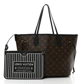 BOLSA LV NEVERFULL INSIDE OUT MONOGRAM PRETA