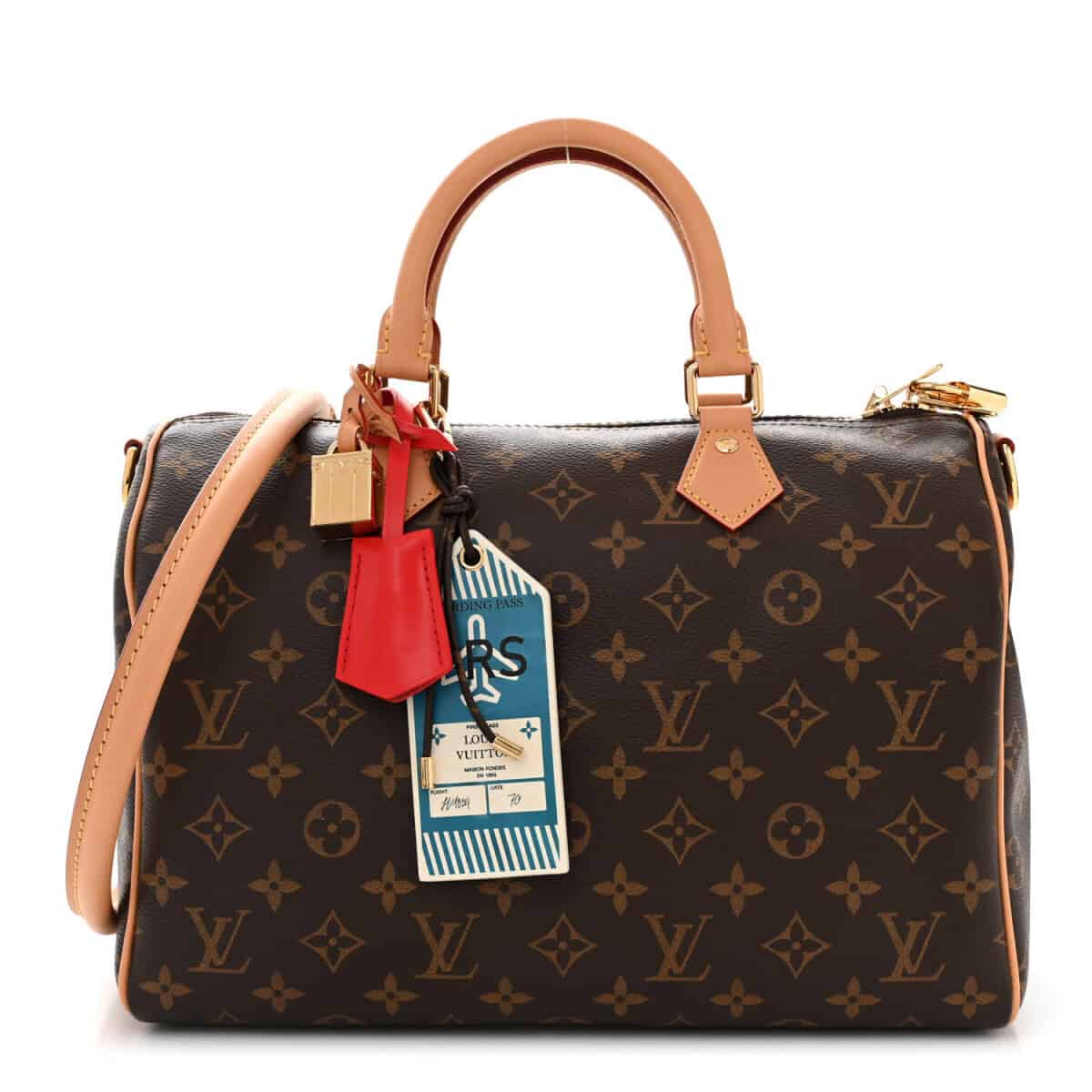 BOLSA LOUIS VUITTON SPEEDY SOFT RED MONOGRAM