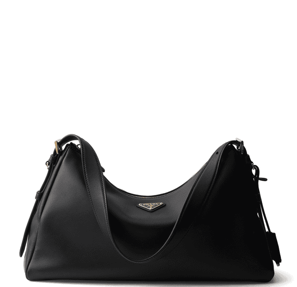 BOLSA PRADA AIMÉE SHOULDER BAG PRETA