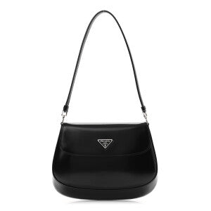 BOLSA PRADA BRUSHED CLEO SHOULDER PRETA