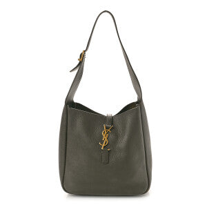BOLSA SAINT LAURENT LE 5 A 7 SOF PEQUENA CINZA